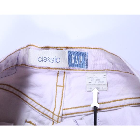 Vintage Gap cutoff shorts ombre purple/pink white dyed raw hem 90s y2K sz 4 reg - Picture 4 of 4